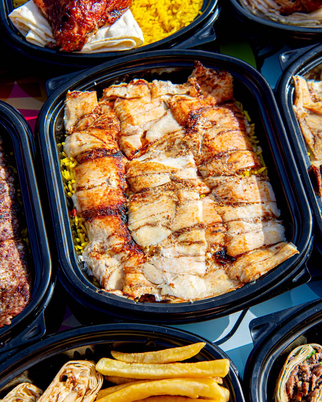 وجبة فتة شاورما فراخ