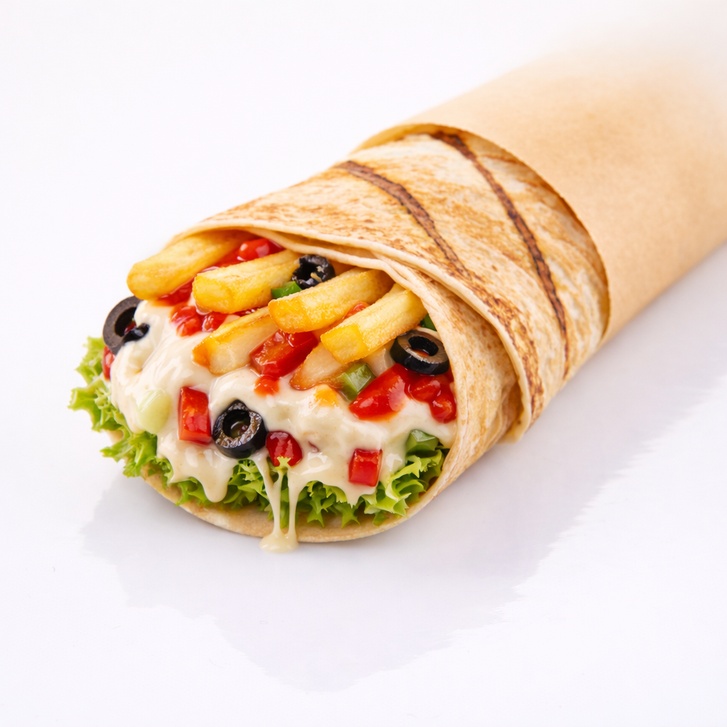 ساندوتش بطاطس موزاريلا