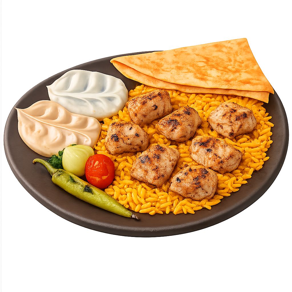 وجبة شيش طاووق