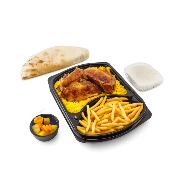 نص فرخة شواية